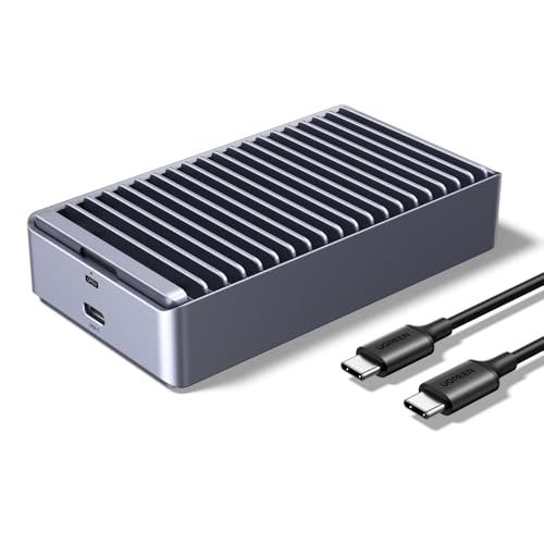 UGREEN M.2 SSD 外付けケース USB4 40Gbps M.2 ssd ケース Thunderbolt 3/4 PCIe 4.0x4対応 NVMe SSD ケース 2230 2242 2260 2280(M-Key M&B Key 8944851f