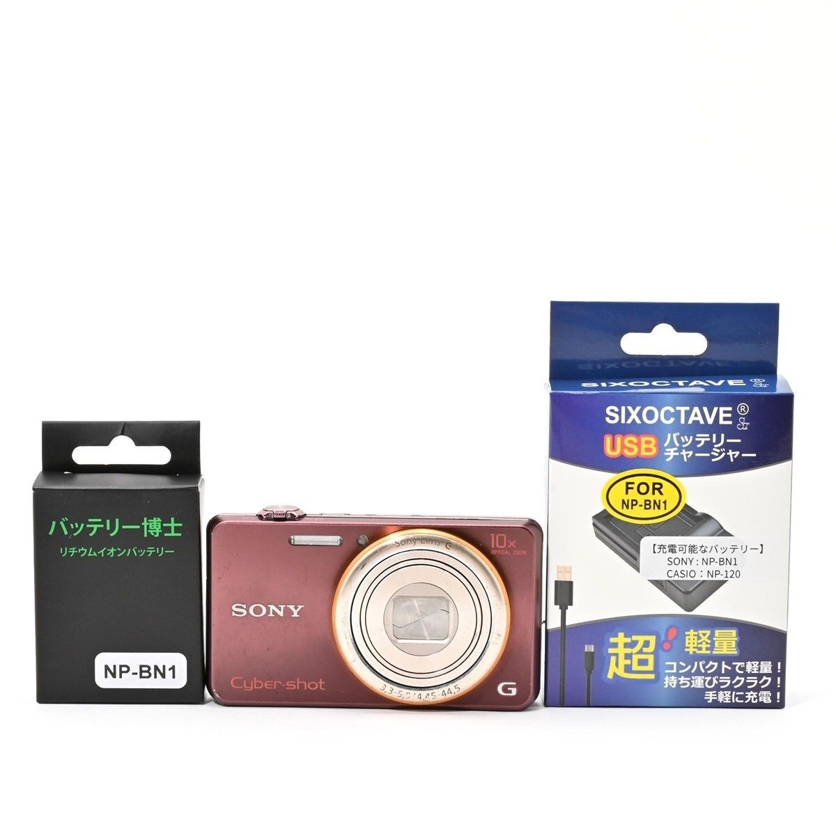 1399＜良品＞ SONY Cyber-Shot(サイバーショット) WX100 ブラウン DSC-WX100(T)