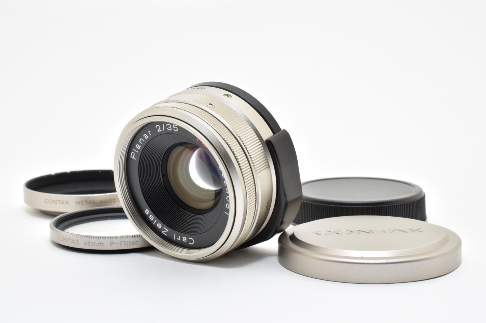 ◇◆ 外観新品級 コンタックス Contax ZEISS プラナー Planar T 35mm f/2 G レンズ G1 G2 レンジファインダー 動作確認済 4500 ◆◇