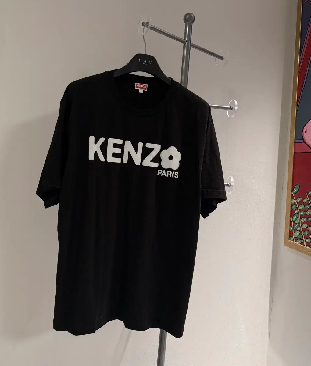 KENZO パリス ロゴ 半袖 Tシャツ ブラック