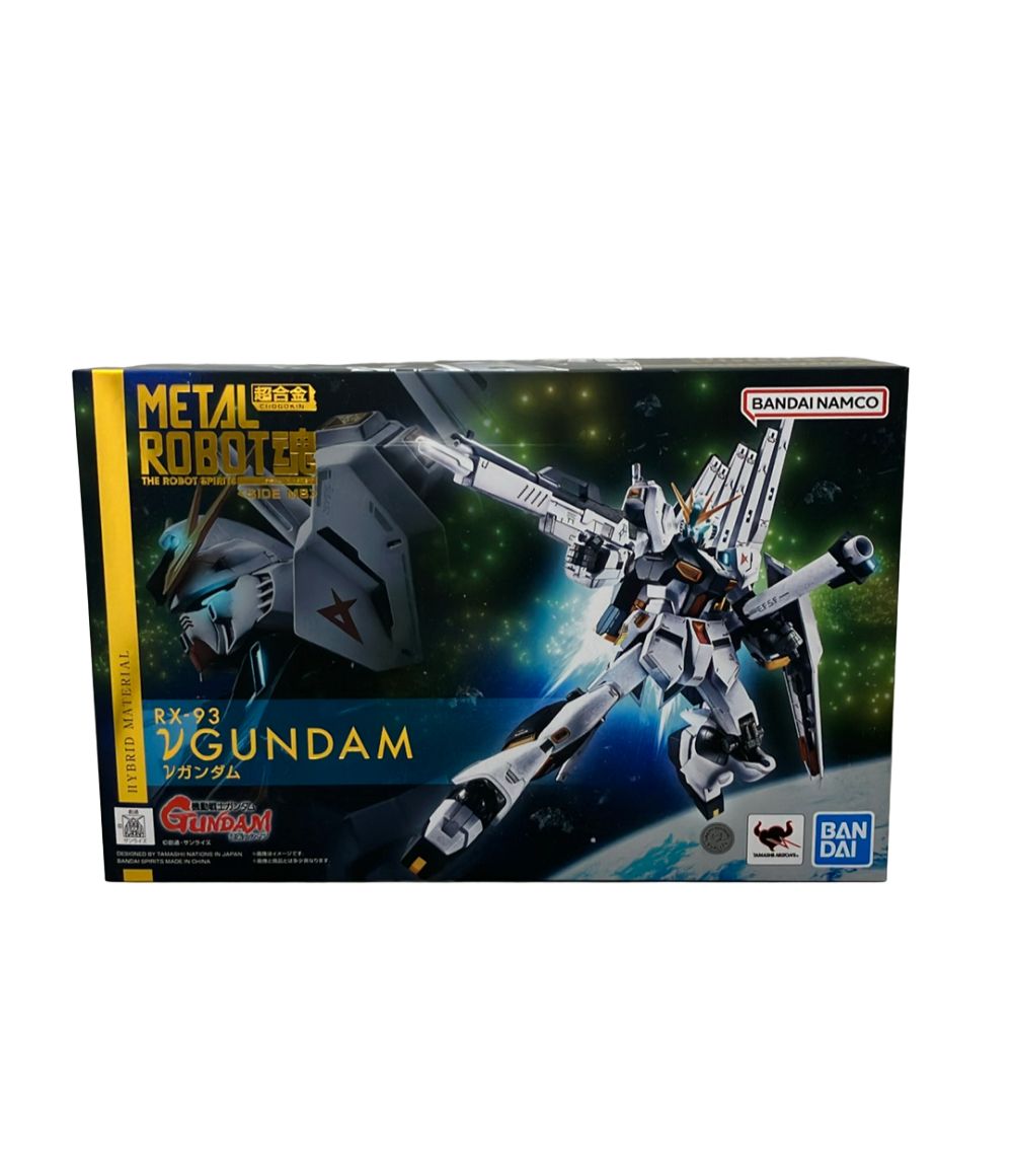 バンダイ 機動戦士ガンダム逆襲のシャア METAL ROBOT魂 SIDE MS RX-93 νガンダム フィギュア