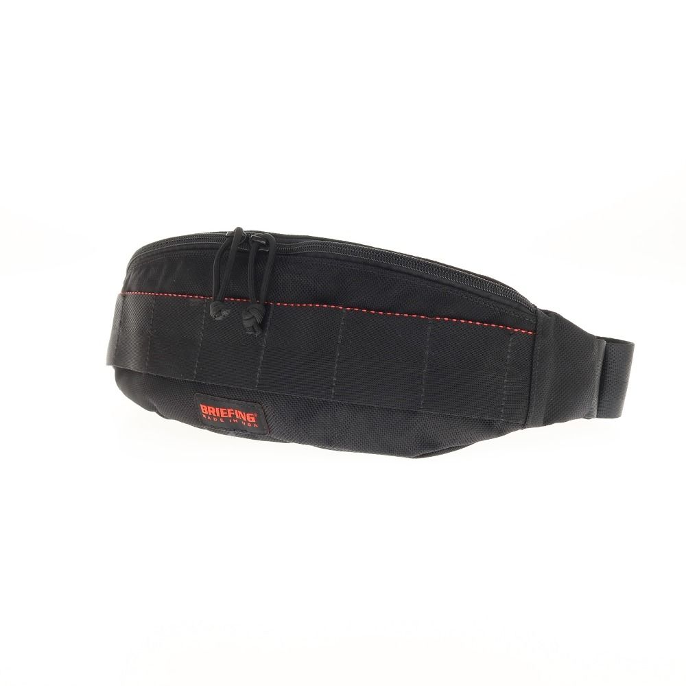 【中古】ブリーフィング BRIEFING ナイロン系 ボディバッグ ブラック【WxH14xD6.5】【メンズ】 中古】ブリーフィング BRIEFING ナイロン系 ボディバッグ ブラック