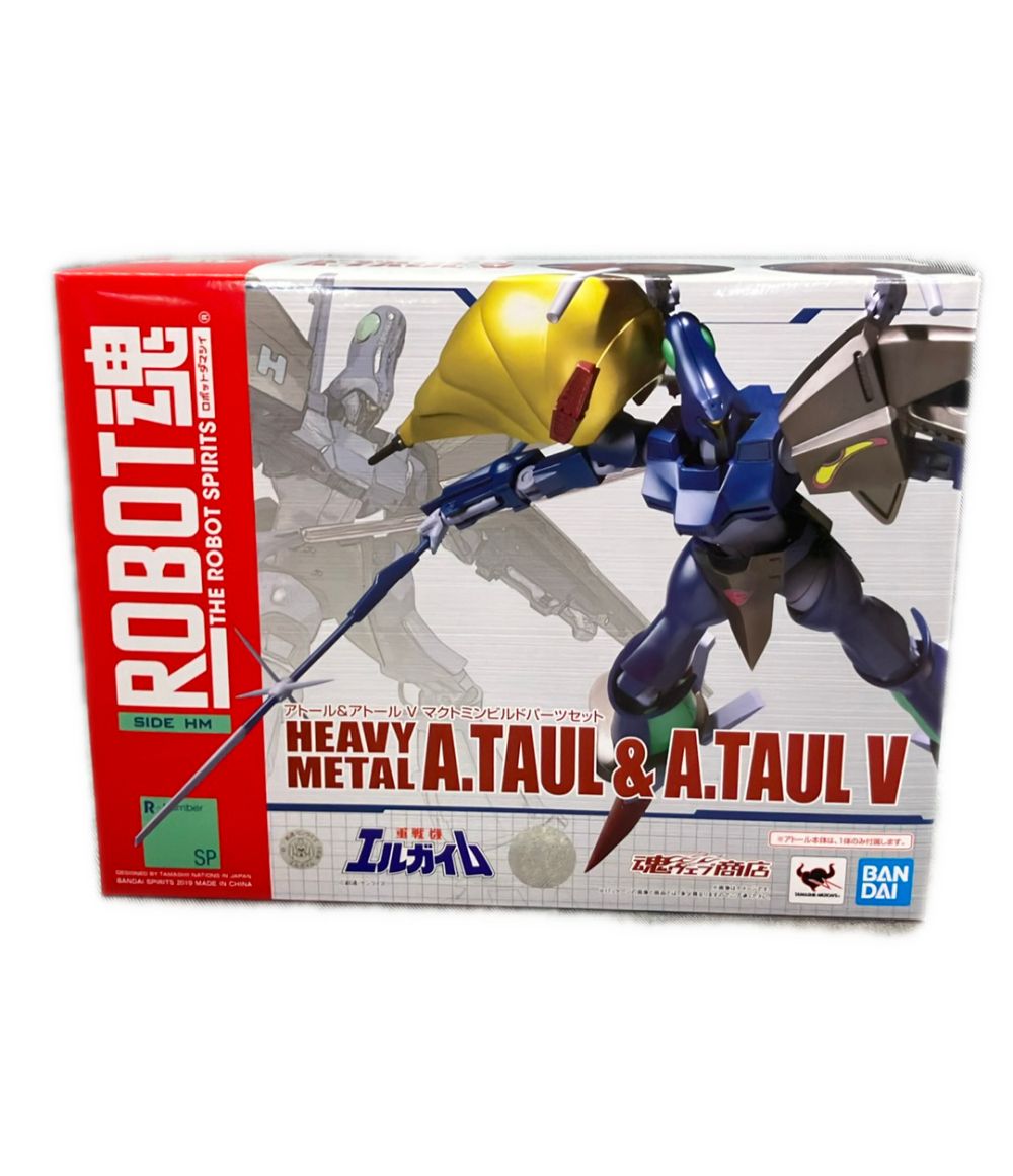 バンダイ 重戦機エルガイム ROBOT魂 アトール&アトールV マクトミンビルドパーツセット フィギュア