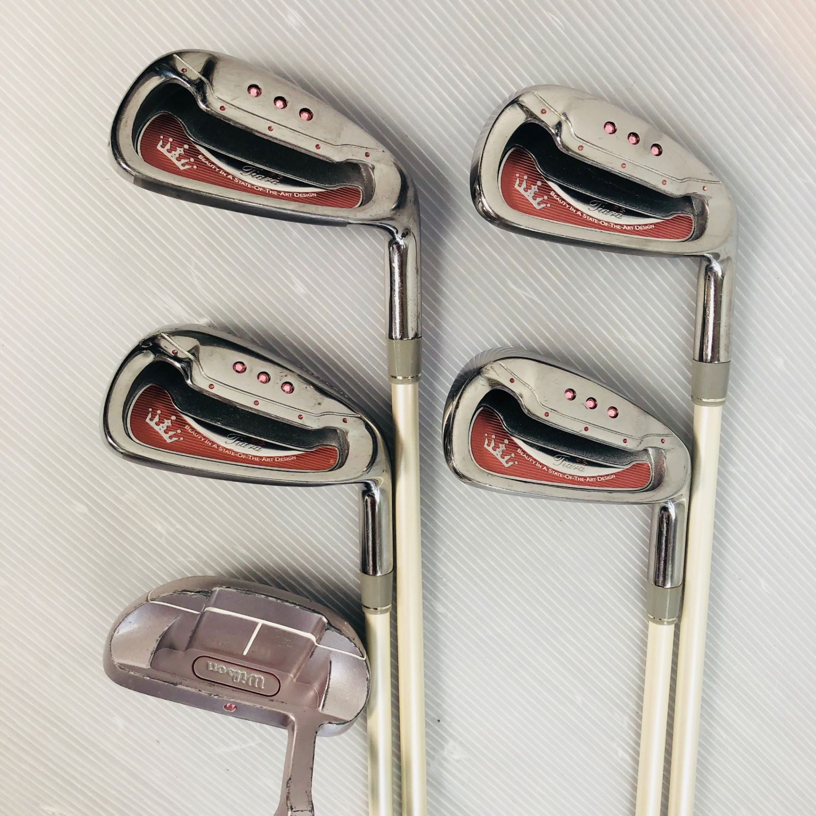レディース Wilson ウィルソン Tiara PS ティアラ ゴルフクラブセット