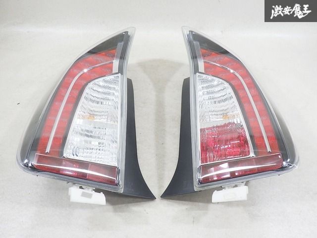 【LED点灯OK】 トヨタ 純正 ZVW30 プリウス 後期 G`S? LED テールランプ テールライト 左右セット STANLEY 47-56 即納 棚
