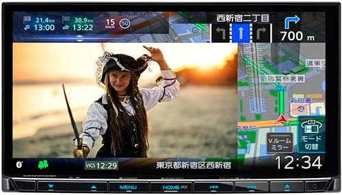 ケンウッド(KENWOOD) カーナビ 彩速高精細HDパネル 7インチ MDV-S711HD安心の日本生産日本製「音声操作に対応」 ブラック(沖縄・離島の方発送不可）) 725b16c4