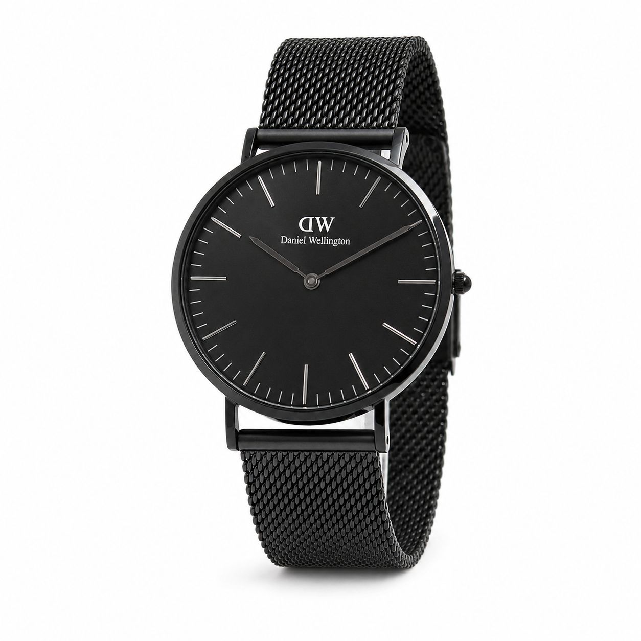 【ギフト対応可】ダニエルウェリントン DANIEL WELLINGTON 腕時計 Classic Mesh Onyx Black ブラック クオーツ ファッション ウォッチ 人気 ブランド おしゃれ 誕生日 記念 プレゼント ギフト 送料無料