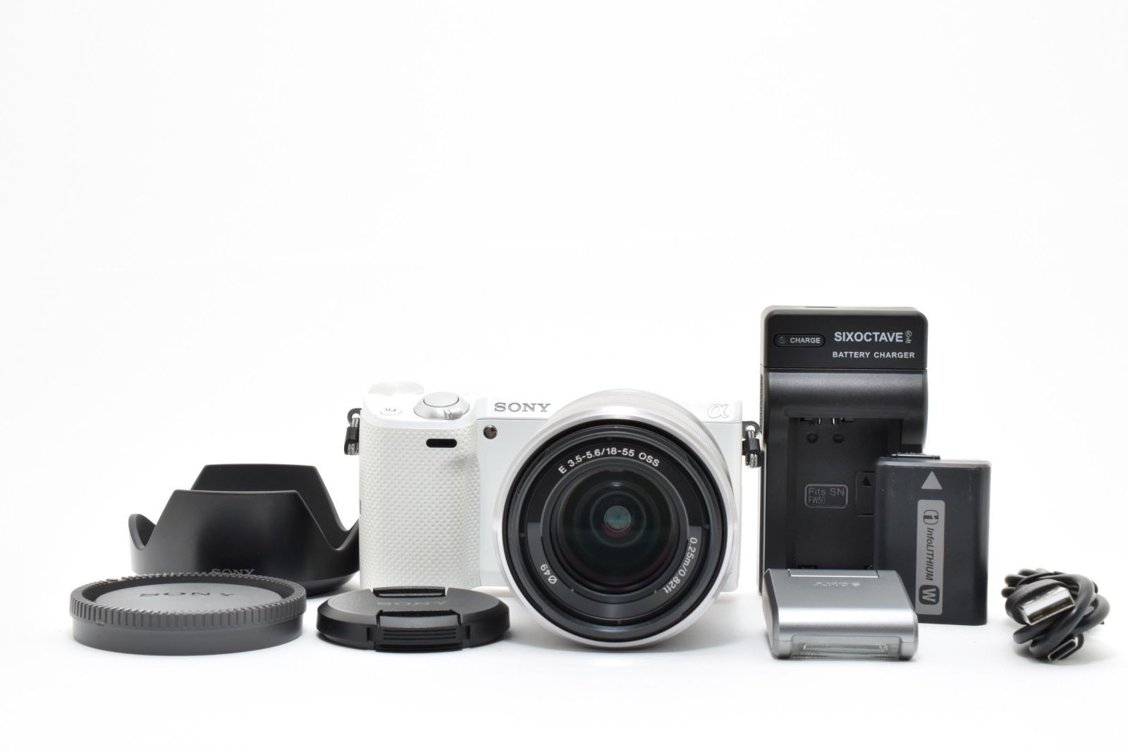 ★良品★ ソニー SONY α NEX-5T + E 18-55mm F3.5-5.6 OSS SEL1855 #2071