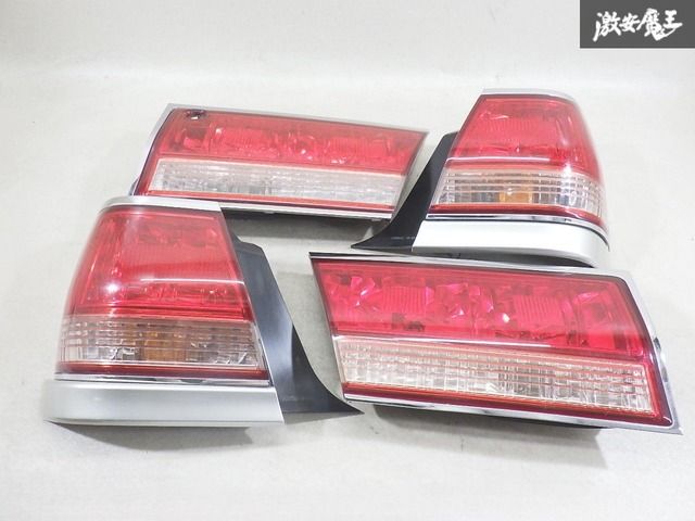 トヨタ 純正 JZS171 JZS173 JZS175 GS171 クラウン ロイヤル テールライト テールランプ 左右 シルバー系 ICHIKOH 30-291 30-293 棚J-8 16,106円