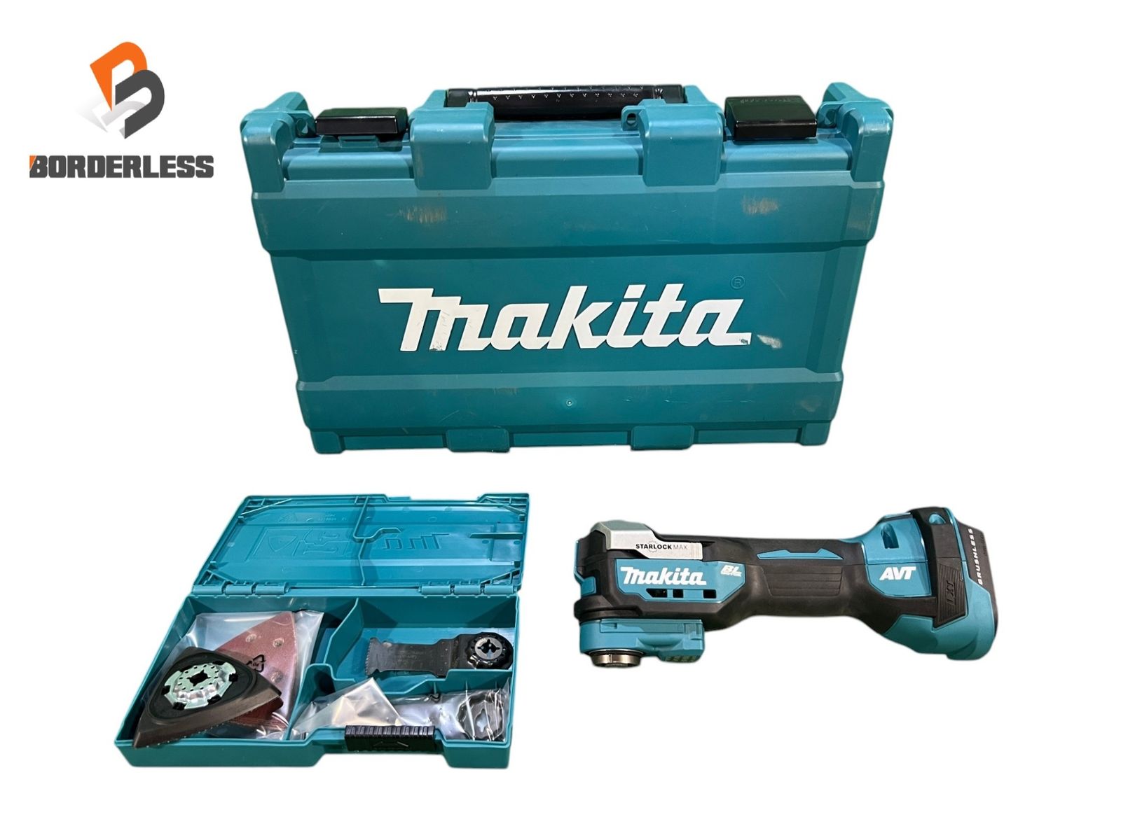 ☆未使用品☆makita マキタ 18V 充電式マルチツール TM52DZ 本体+ケース スターロック コードレス カットソー マルチパワーツール122783