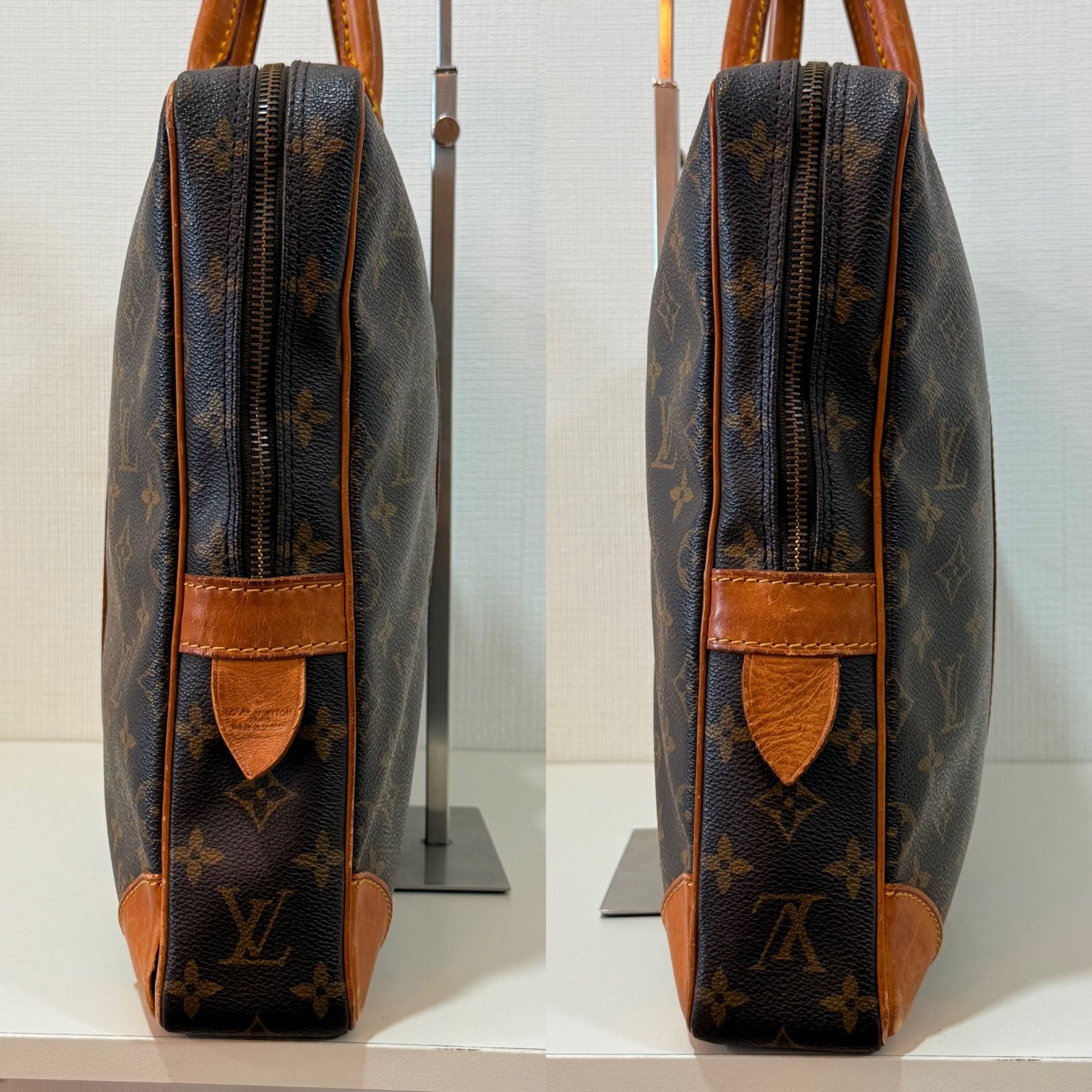 LOUIS VUITTON ルイヴィトン モノグラム ポルトドキュマン 美品 - メルカリ