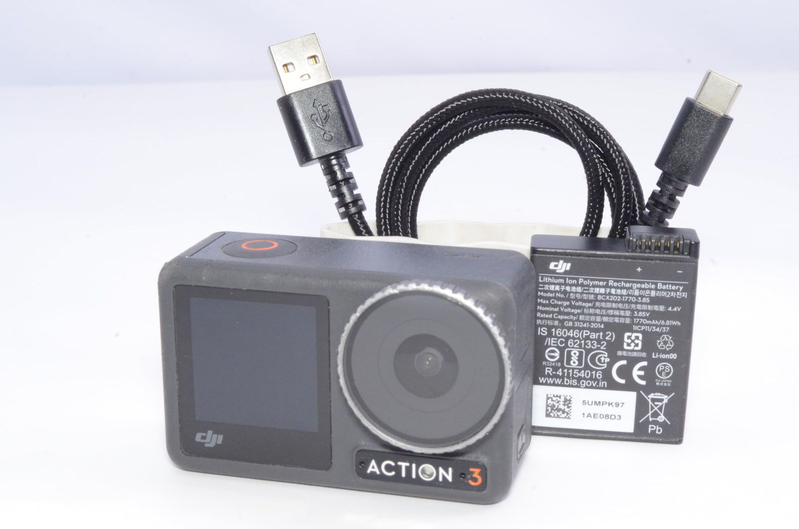 DJI Osmo Action 3 スタンダードコンボ アクションカメラ standard Combo ビデオカメラ 4K/120fps 60fps 手ぶれ補正 防水 アクションカム超広角レンズ OA3 ライブ配信 セルフィ デュアル タッチスクリーン 耐寒性