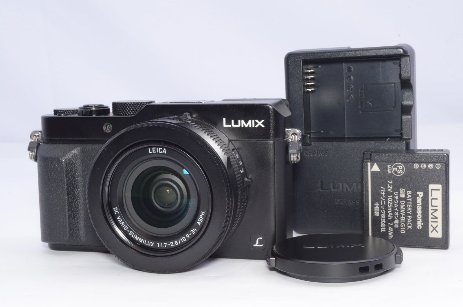Panasonic コンパクトデジタルカメラ ルミックス LX100 4/3型センサー搭載 4K動画対応 ブラック DMC-LX100-K