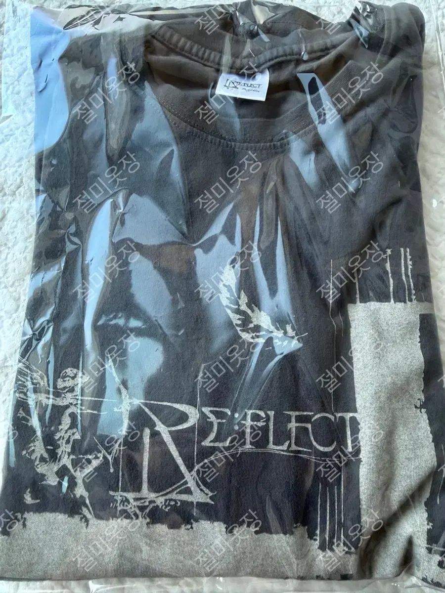 BIGジフンLEEリフレクト ポップアップ レイヤード Tシャツ M (トレカなし)