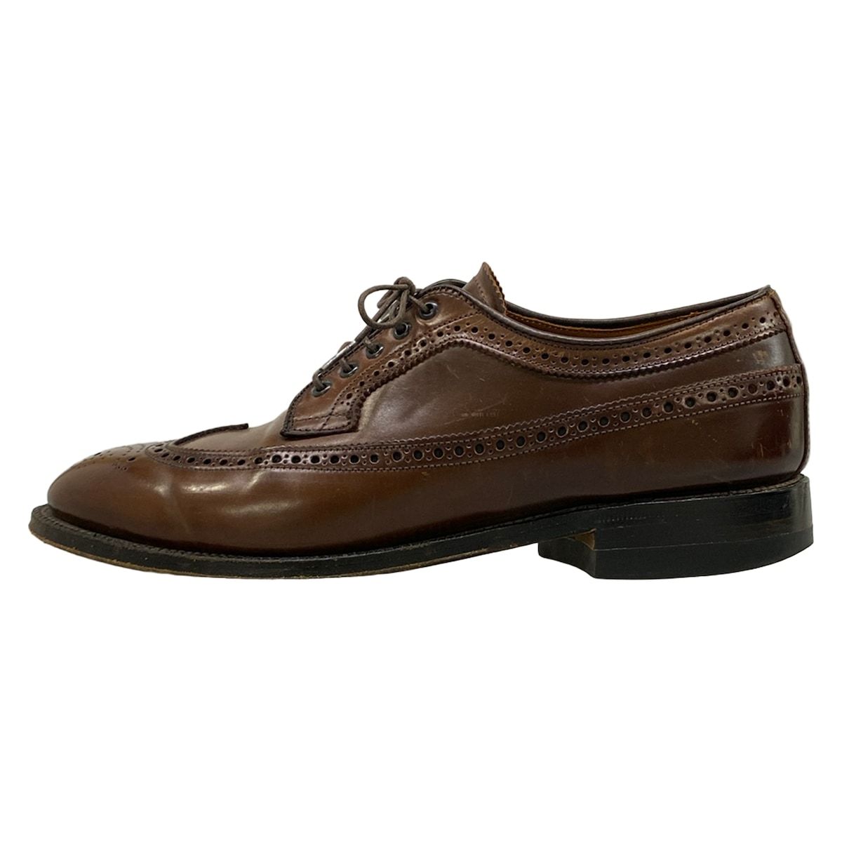 Alden(オールデン) シューズ 8 メンズ - 58874 ブラウン ウィング