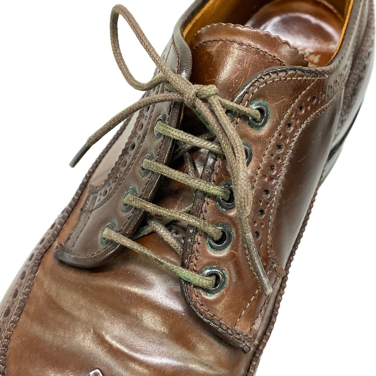 オールデン　ウイングチップ Alden(オールデン) シューズ 8 メンズ - 58874 ブラウン ウィング