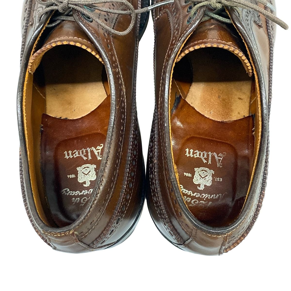 オールデン　ウイングチップ Alden(オールデン) シューズ 8 メンズ - 58874 ブラウン ウィング