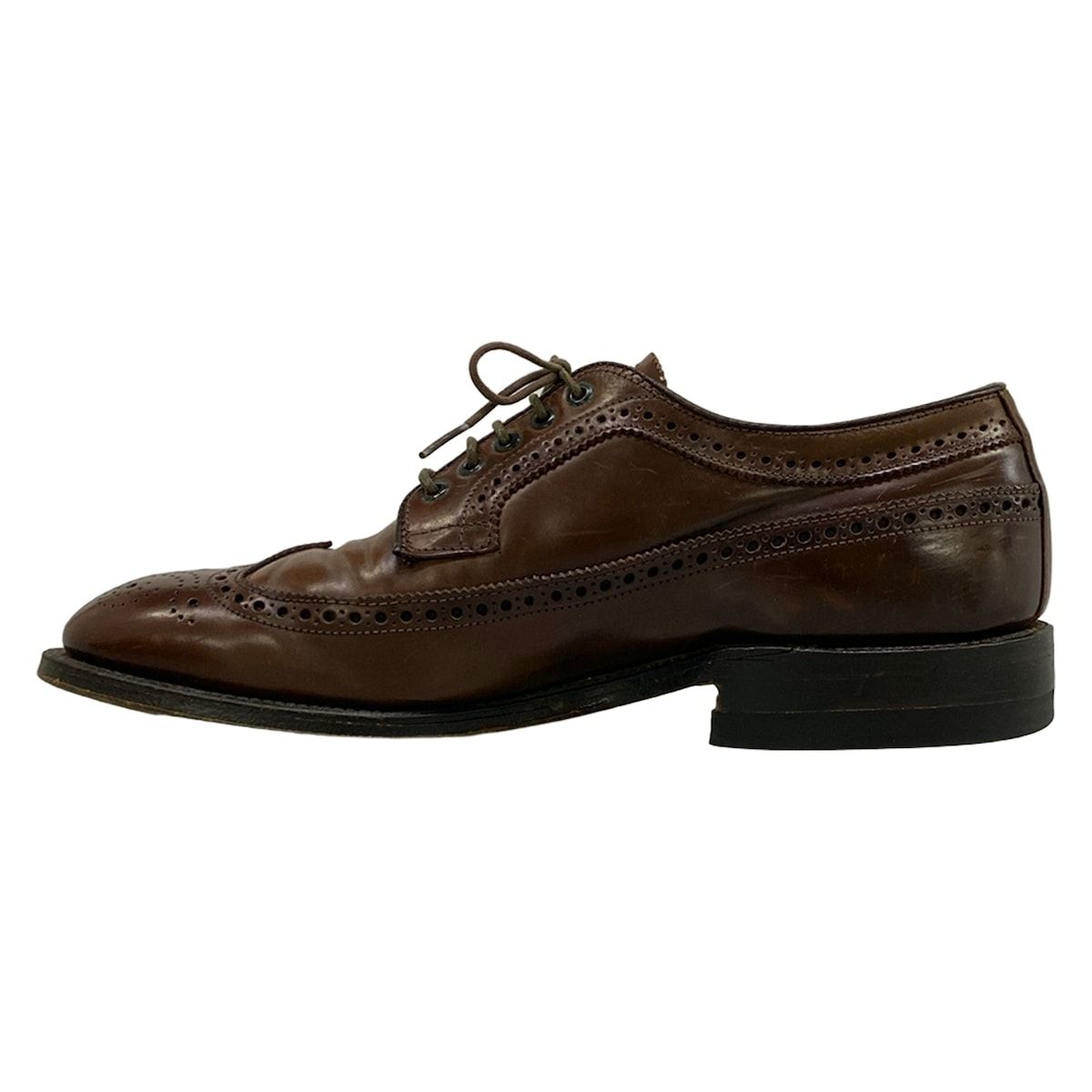 Alden(オールデン) シューズ 8 メンズ - 58874 ブラウン ウィング