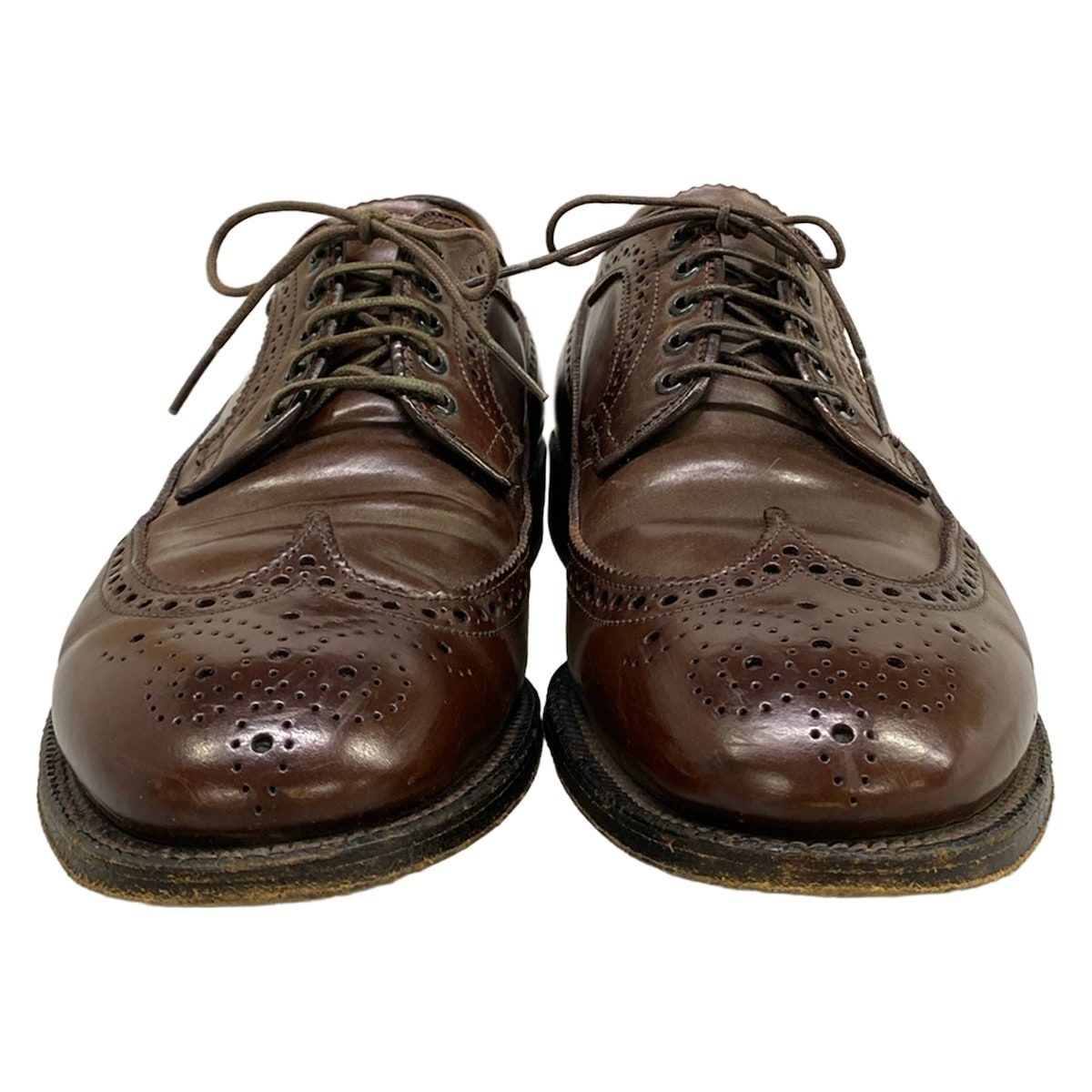 Alden(オールデン) シューズ 8 メンズ - 58874 ブラウン ウィング