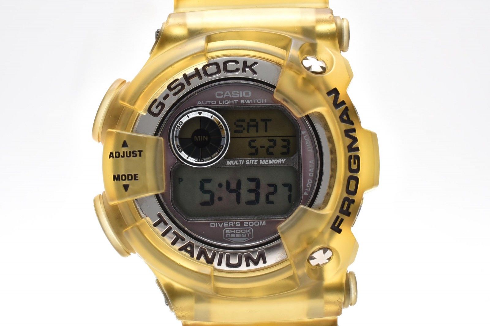 カシオ CASIO G-SHOCK FROGMAN DW-9900WC メンズ 腕時計 スケルトン