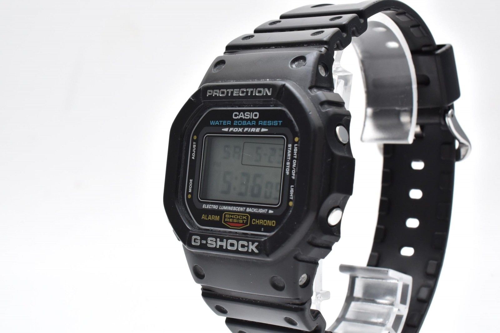 カシオ CASIO G-SHOCK DW-5600E デジタル 腕時計 ブラック スクエア メンズ Gショック