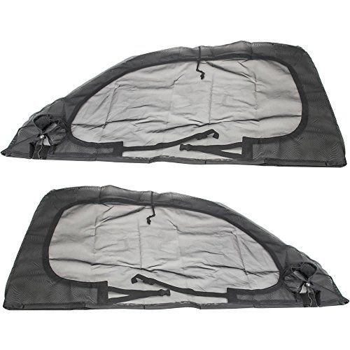 JB23 ジムニー/AZ-オフロード 専用 フロント 防虫ネット 運転席・助手席 2個セット 虫除け 網戸 あみ戸 メッシュ 蚊帳ts cf0b8a90