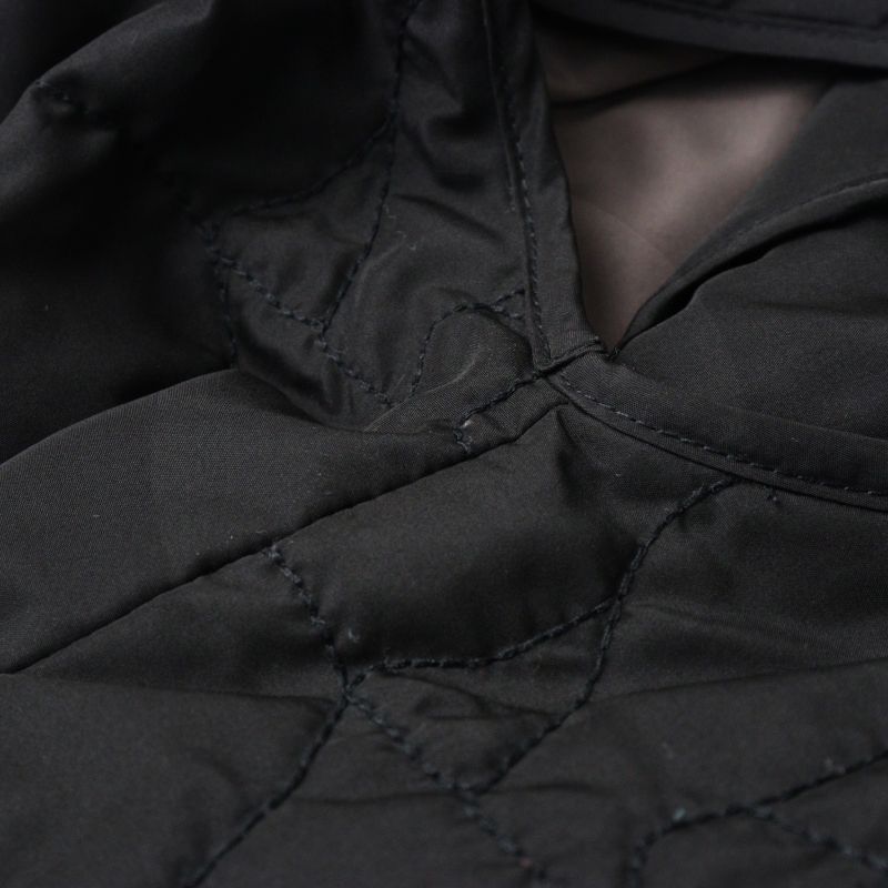 2022AW マーブルシュッド marble SUD Bearキルト Long Vest ブラック