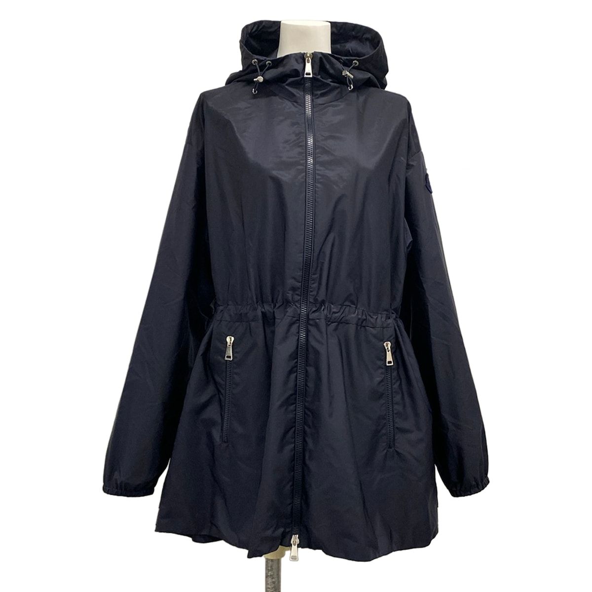 MONCLER(モンクレール) ブルゾン サイズ00 XS レディース WETE(ウェテ) ダークネイビー 長袖/ジップアップ/フーデッド/春/秋