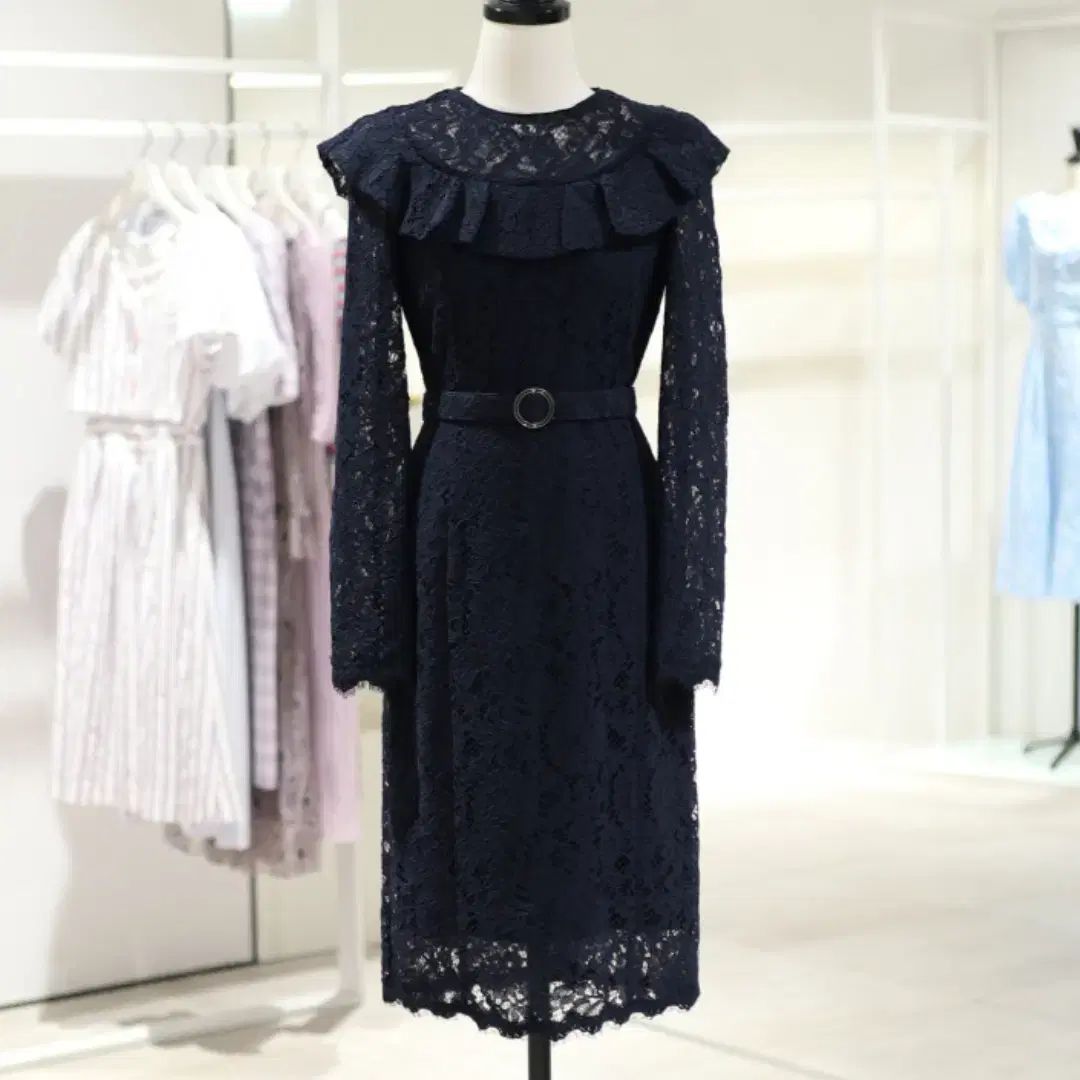 イッミシャ(it michaa) フリル ポイント レースワンピース 55 新品 10,461円