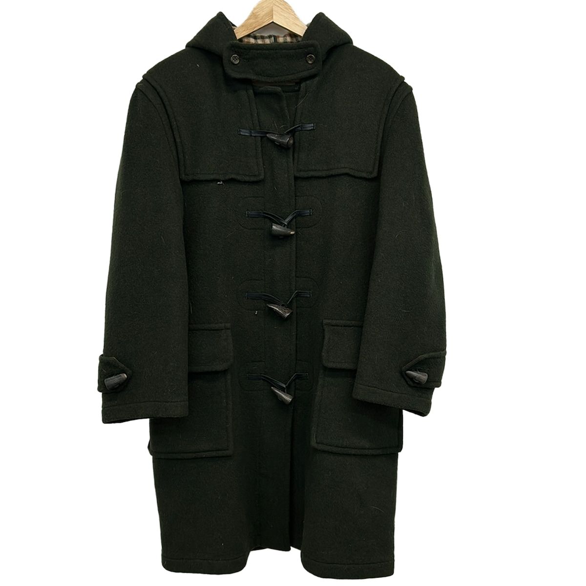 Aquascutum(アクアスキュータム) ダッフルコート レディース - ダークグリーン 長袖/ジップアップ/冬
