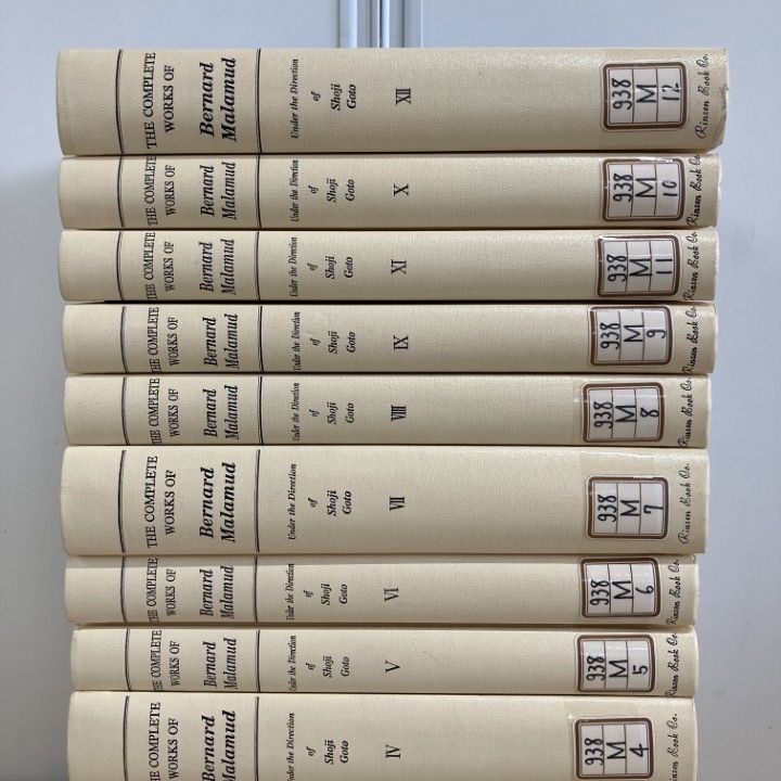 4冊セット Bernard Malamud バーナード・マラマッド 作品集 △01)【1点限り!】【除籍本】バーナード・マラマッド全集 全12巻揃い