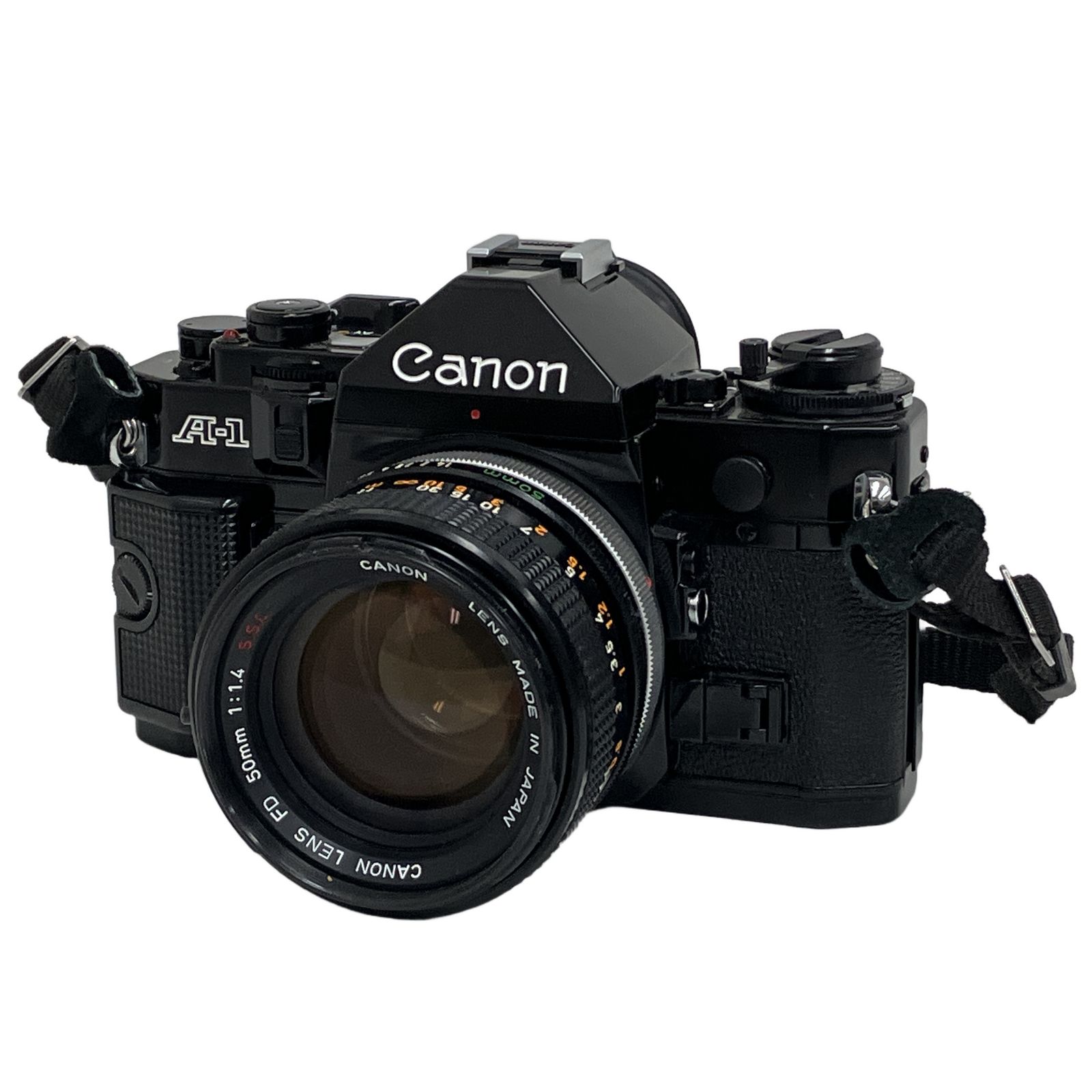 Canon A-1 フィルム一眼レフカメラ 50mm F1.4 レンズ カメラ ジャンク M11299794