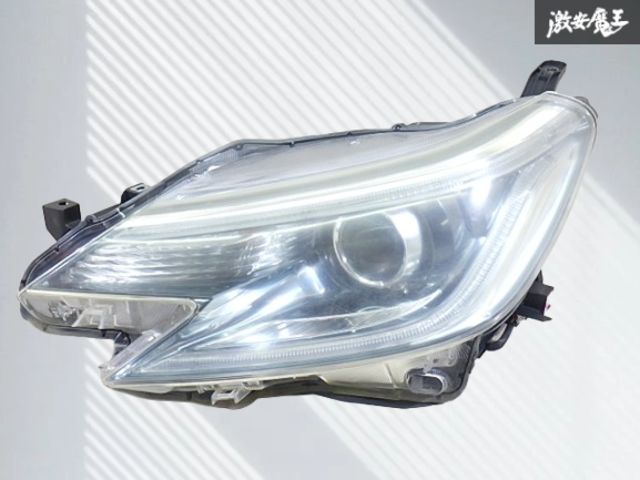 トヨタ 純正 GRX130 GRX133 GRX135 マークX HID キセノン ヘッドライト ランプ レンズ 左 左側 助手席側 印字 1 KOITO 22-358 即納 棚