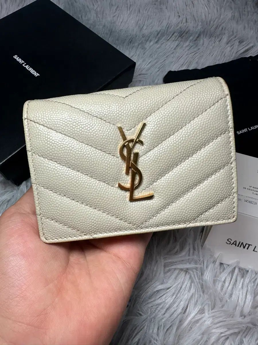 (正規品) Saint Laurent サンローラン 財布 (フルセット)