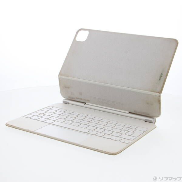 ソフマップ 〔展示品〕 11インチiPad Pro(第3世代)・iPad Air(第4世代)用Magic Keyboard - 英語(UK) MJQJ3BQ／A ホワイト【198】