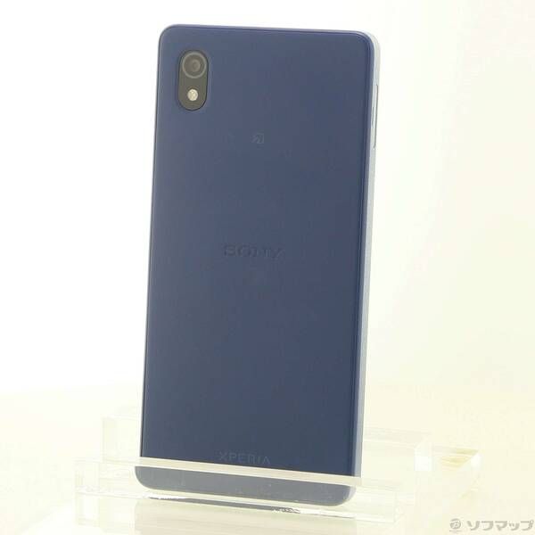 中古 Xperia Ace III 64GB ブルー SOG08 SIMフリー - メルカリ