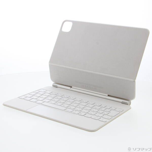 ソフマップ 〔中古品〕 11インチ iPad Pro 第3／2／1世代用 Magic Keyboard 日本語 ホワイト MJQJ3J／A【198】