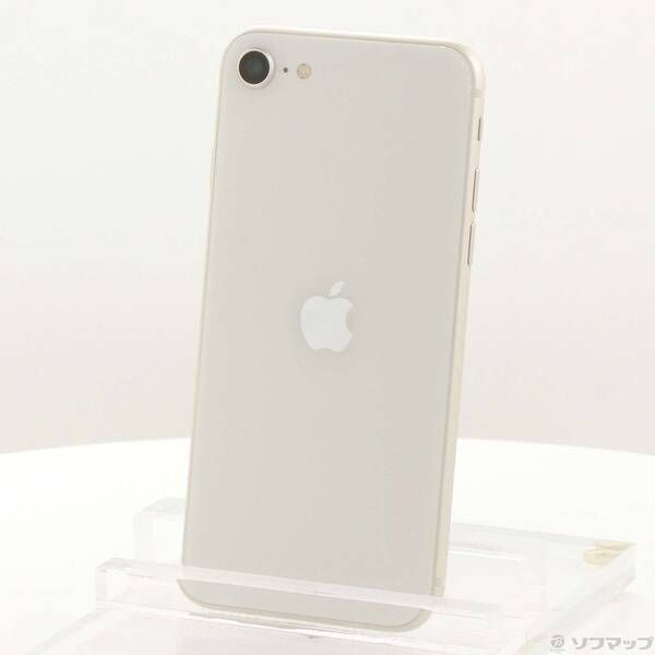 ソフマップ 〔中古品〕 iPhone SE 第3世代 64GB スターライト MMYD3J／A SIMフリー【344】