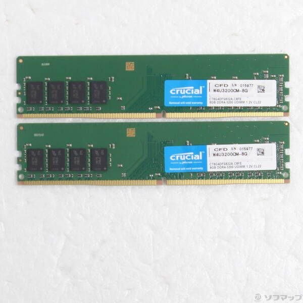 CFD 16GB (8GB×2) DDR4-3200 PC4-25600 - ソフマップ中古