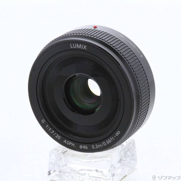 ソフマップ 〔展示品〕 LUMIX G 20mm／F1.7 II ASPH. H-H020A-K ブラック【348】