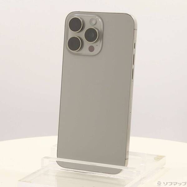 ソフマップ 〔中古品〕 iPhone15 Pro Max 256GB ナチュラルチタニウム 3M742J／A SIMフリー【276】