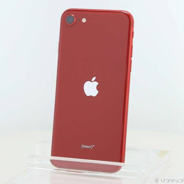 ソフマップ 〔中古品〕 iPhone SE 第3世代 64GB プロダクトレッド MMYE3J/A SIMフリー【349】
