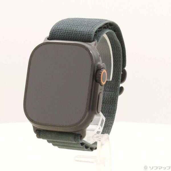ソフマップ 〔中古品〕 Apple Watch Ultra 2 GPS + Cellular 49mm ブラックチタニウムケース ダークグリーンアルパインループ【262】
