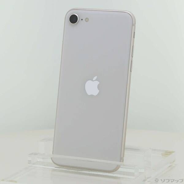 ソフマップ 〔中古品〕 iPhone SE 第3世代 64GB スターライト MMYD3J／A SIMフリー【305】