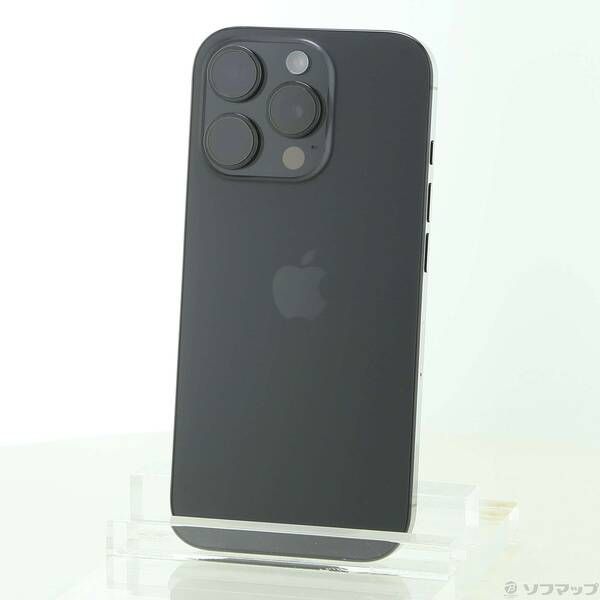 ソフマップ 〔中古品〕 iPhone16 Pro 128GB ブラックチタニウム FYMV3J／A SIMフリー【276】