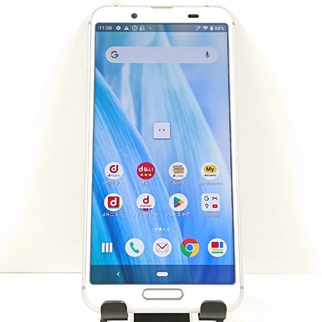 AQUOS sense3 SH-02M ドコモ シルバーホワイト 送料無料 本体 c20084