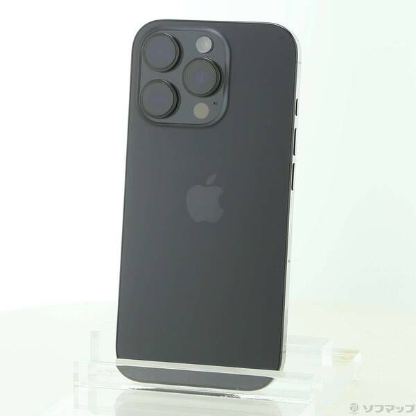 ソフマップ 〔中古品〕 iPhone16 Pro 512GB ブラックチタニウム MYN43J／A SIMフリー【276】