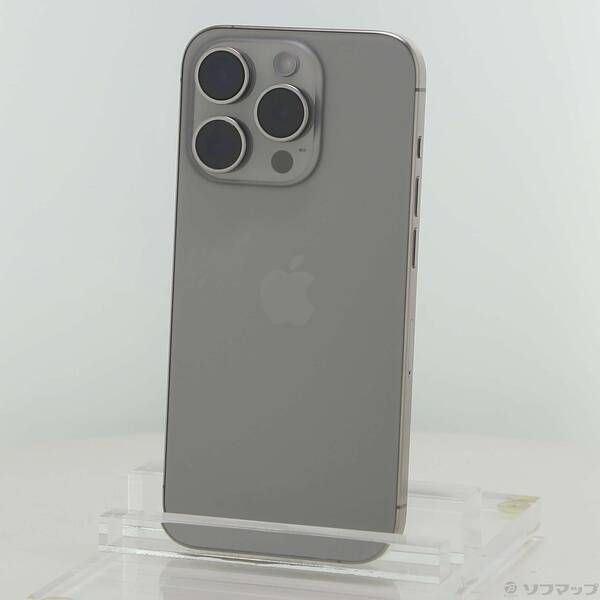 ソフマップ 〔中古品〕 iPhone15 Pro 256GB ナチュラルチタニウム NTUF3J／A SIMフリー【349】