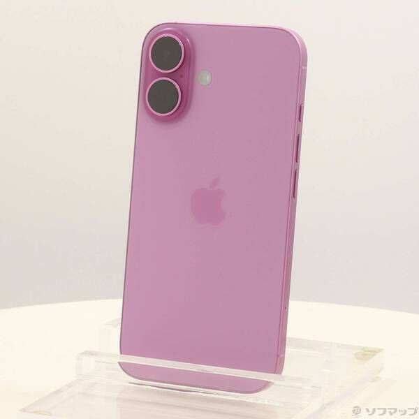 ソフマップ 〔中古品〕 iPhone16 128GB ピンク MYDT3J／A SIMフリー【371】