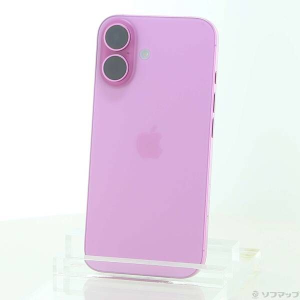 ソフマップ 〔中古品〕 iPhone16 128GB ピンク MYDT3J／A SIMフリー【276】